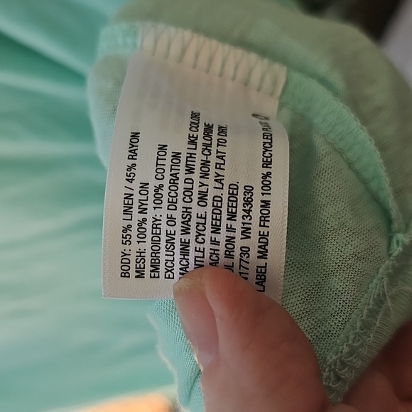 Ava & Viv Teal and Green‎ Blouses - Picture 9 of 11